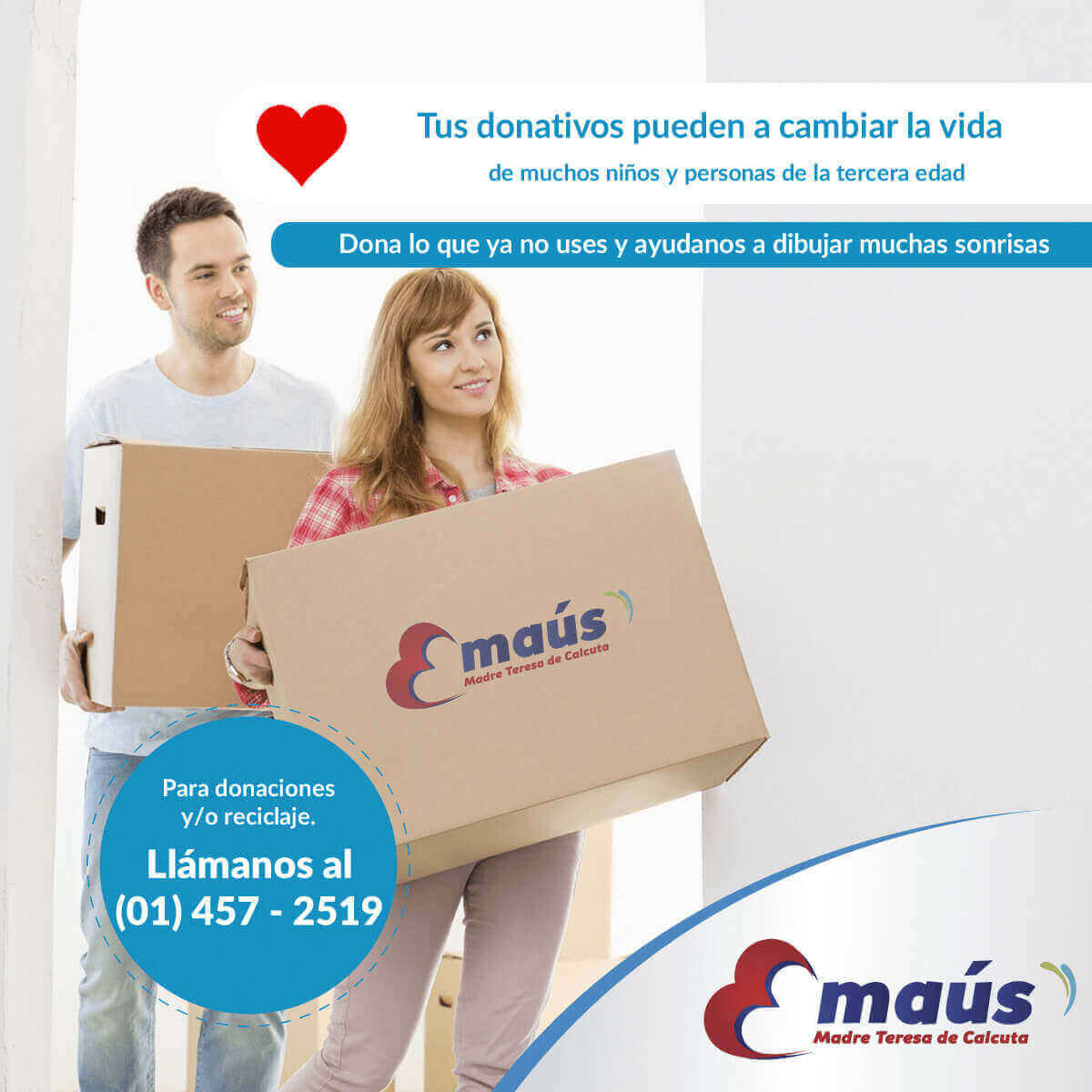 Reciclaje Emaús Madre Teresa Calcuta