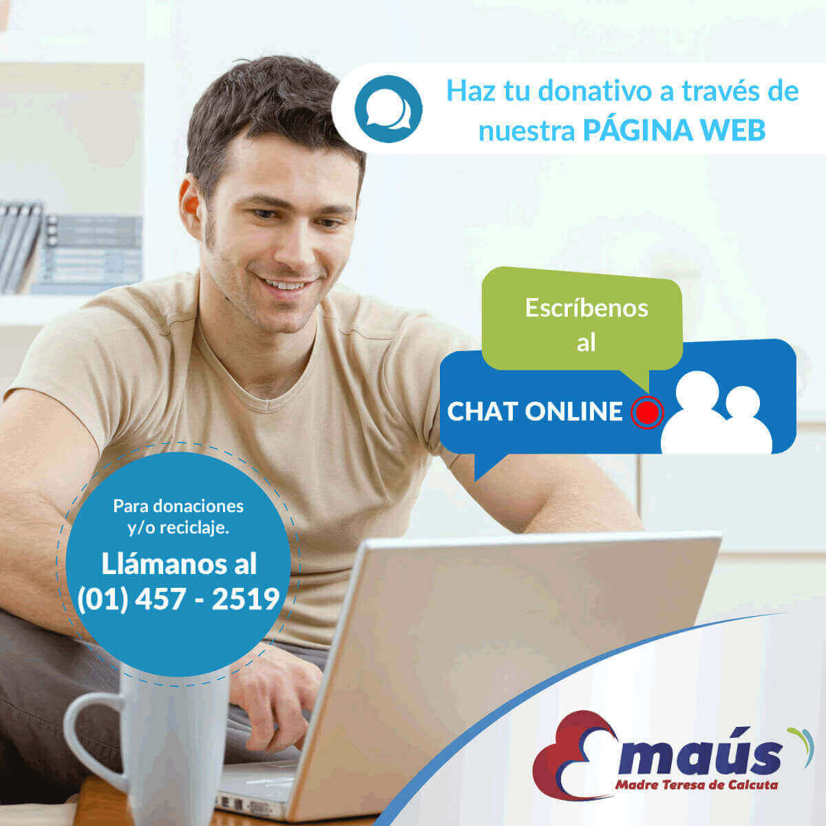 Reciclaje Emaús Madre Teresa Calcuta