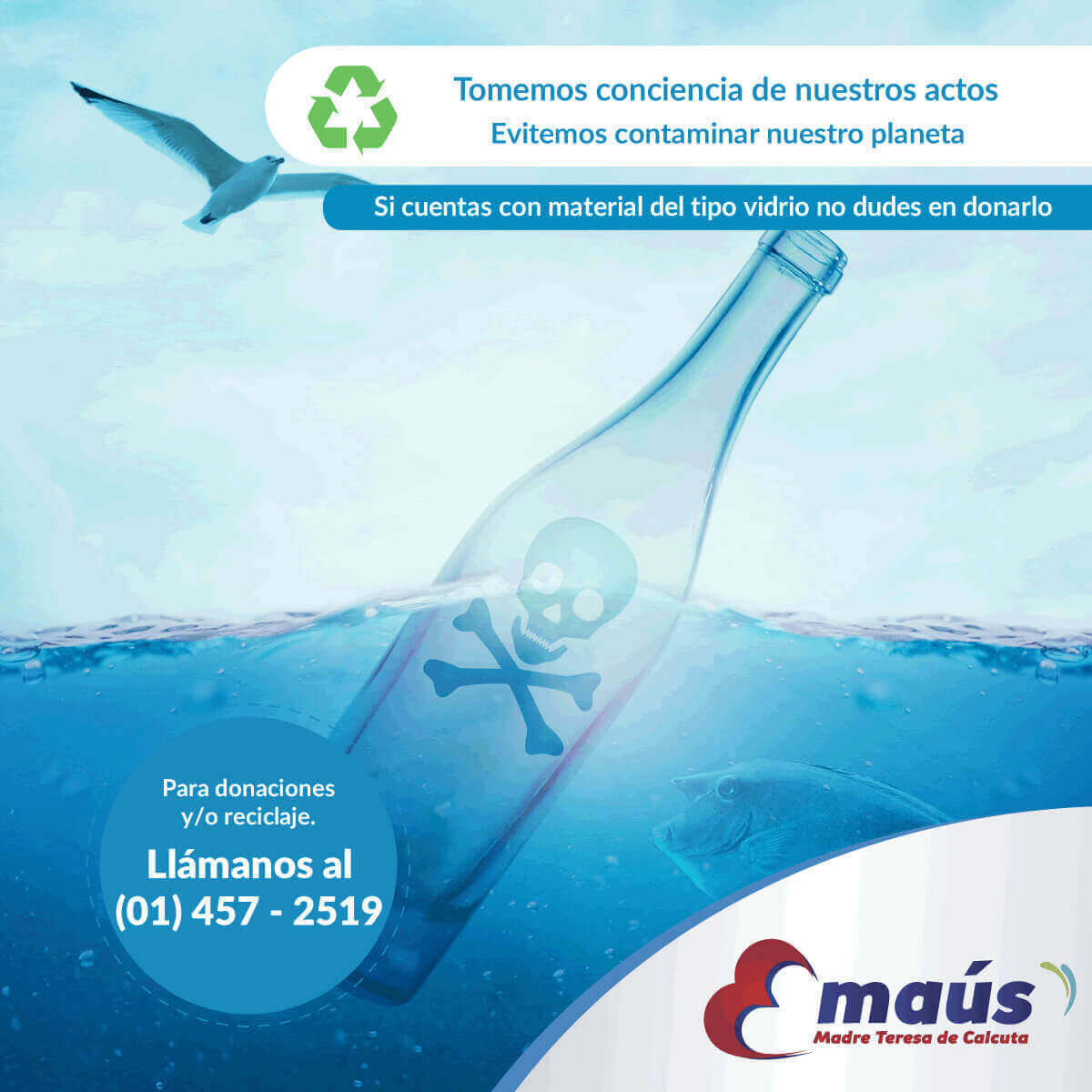 Reciclaje Emaús Madre Teresa Calcuta